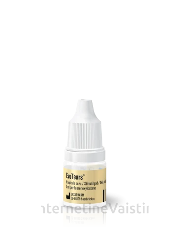HYLO EVOTEARS akių lašai, 3 ml | internetinevaistine.lt