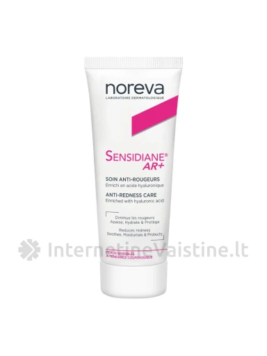 NOREVA SENSIDIANE AR+ Veido raudonį mažinanti priemonė, 30 ml, Vnt | internetinevaistine.lt