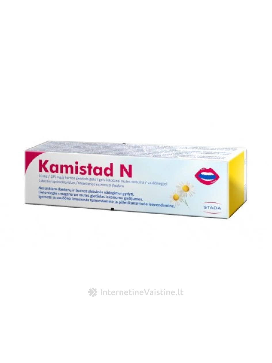 KAMISTAD N GEL 10G, Vnt | internetinevaistine.lt