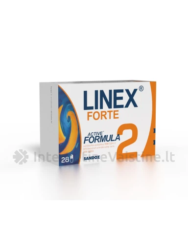 LINEX maisto papildas FORTE, 28 kaps. | internetinevaistine.lt
