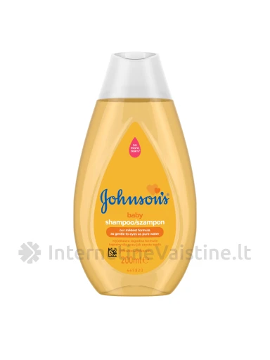 JOHNSON'S šampūnas, 200 ml, 200ml | internetinevaistine.lt