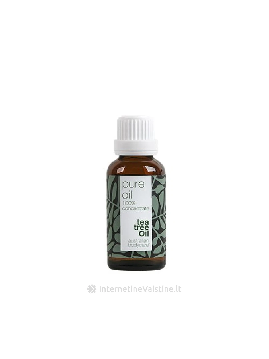 AUSTRALIAN BODYCARE TEA TREE OIL, arbatmedžių aliejus, 10 ml, Vnt | internetinevaistine.lt