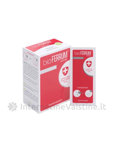 bioFERRUM acerola, 28 pakeliai | internetinevaistine.lt