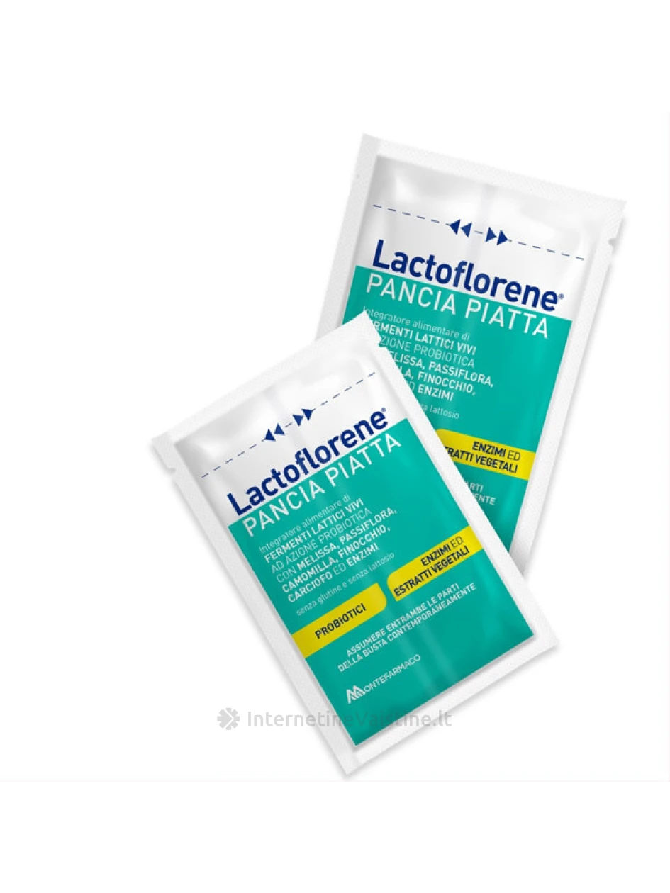 LACTOFLORENE maisto papildas milteliais PANCIA PIATTA, N20 | internetinevaistine.lt
