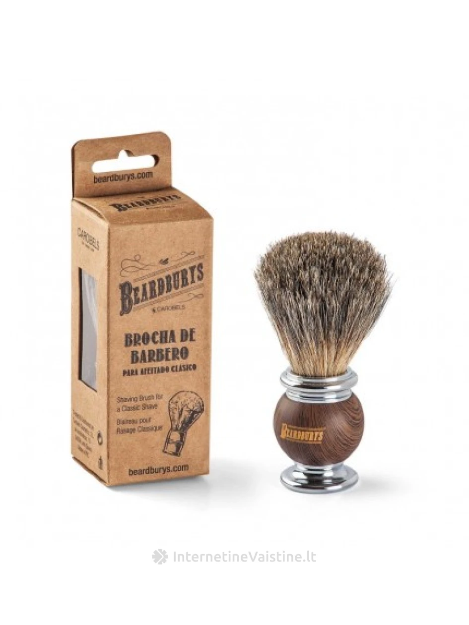 Beardburys Shaving Brush -, N1 | internetinevaistine.lt