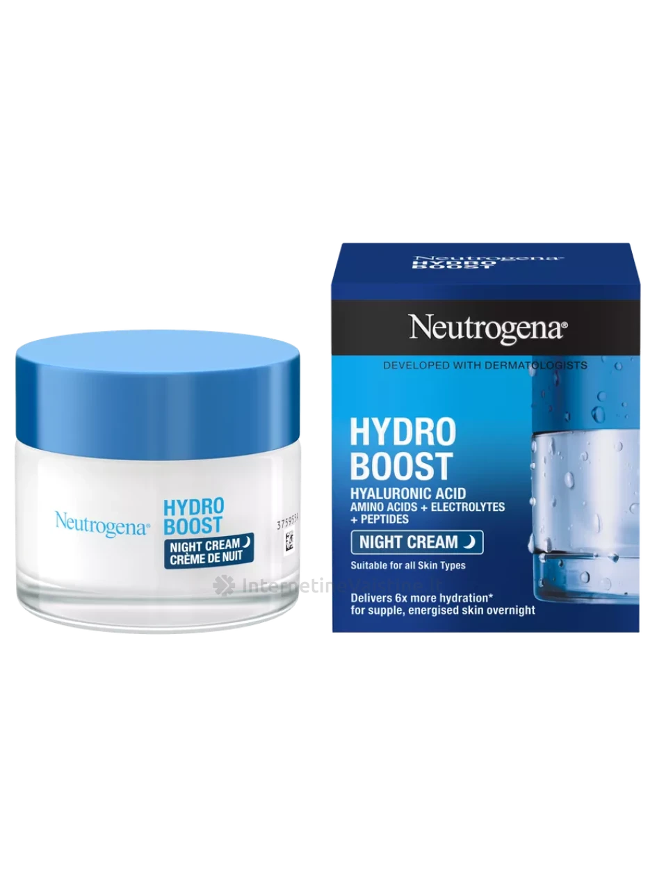 NEUTROGENA Hydro Boost Night veido kaukė, 50 ml, Vnt | internetinevaistine.lt