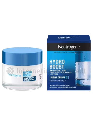 NEUTROGENA Hydro Boost Night veido kaukė, 50 ml, Vnt | internetinevaistine.lt