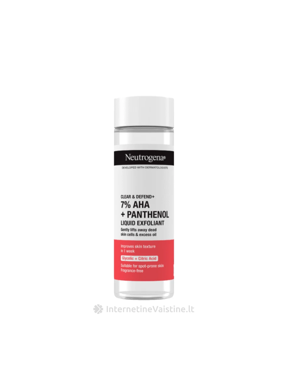 NEUTROGENA Clear & Defend+ šveitiklis, 125ml, Vnt | internetinevaistine.lt