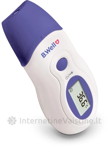 B.WELL WF-1000 INFRARAUDONŲJŲ SPINDULIŲ AUSIES / KAKTOS TERMOMETRAS, N1 | internetinevaistine.lt