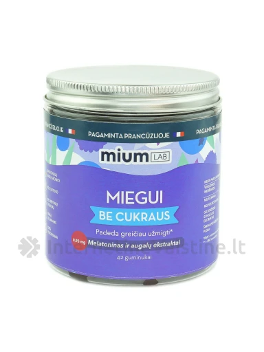 mium LAB MIEGUI guminukai N42 | internetinevaistine.lt