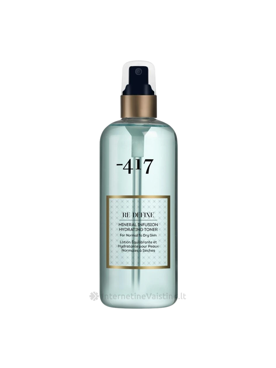 MINUS 417 Re Define Micro Luffa Infusion Hydrating Toner - MINERALINIS DRĖKINANTIS TONIKAS 350 ml, Vnt | internetinevaistine.lt