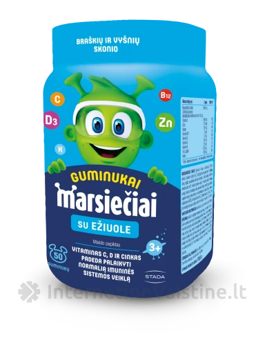 MARSIEČIAI guminukai su ežiuole N50 | internetinevaistine.lt