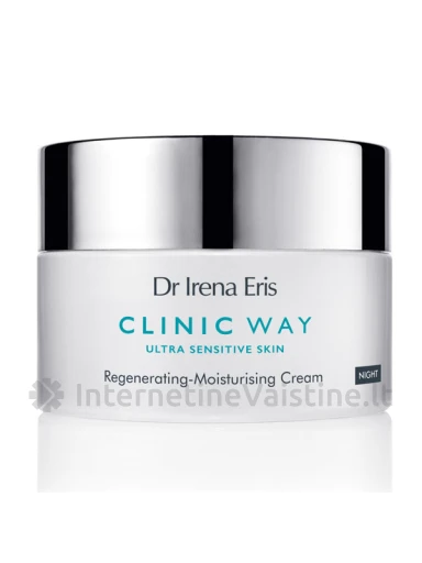 CLINIC WAY nakt. kremas drėkin. atkuriam., 50 ml, Vnt | internetinevaistine.lt