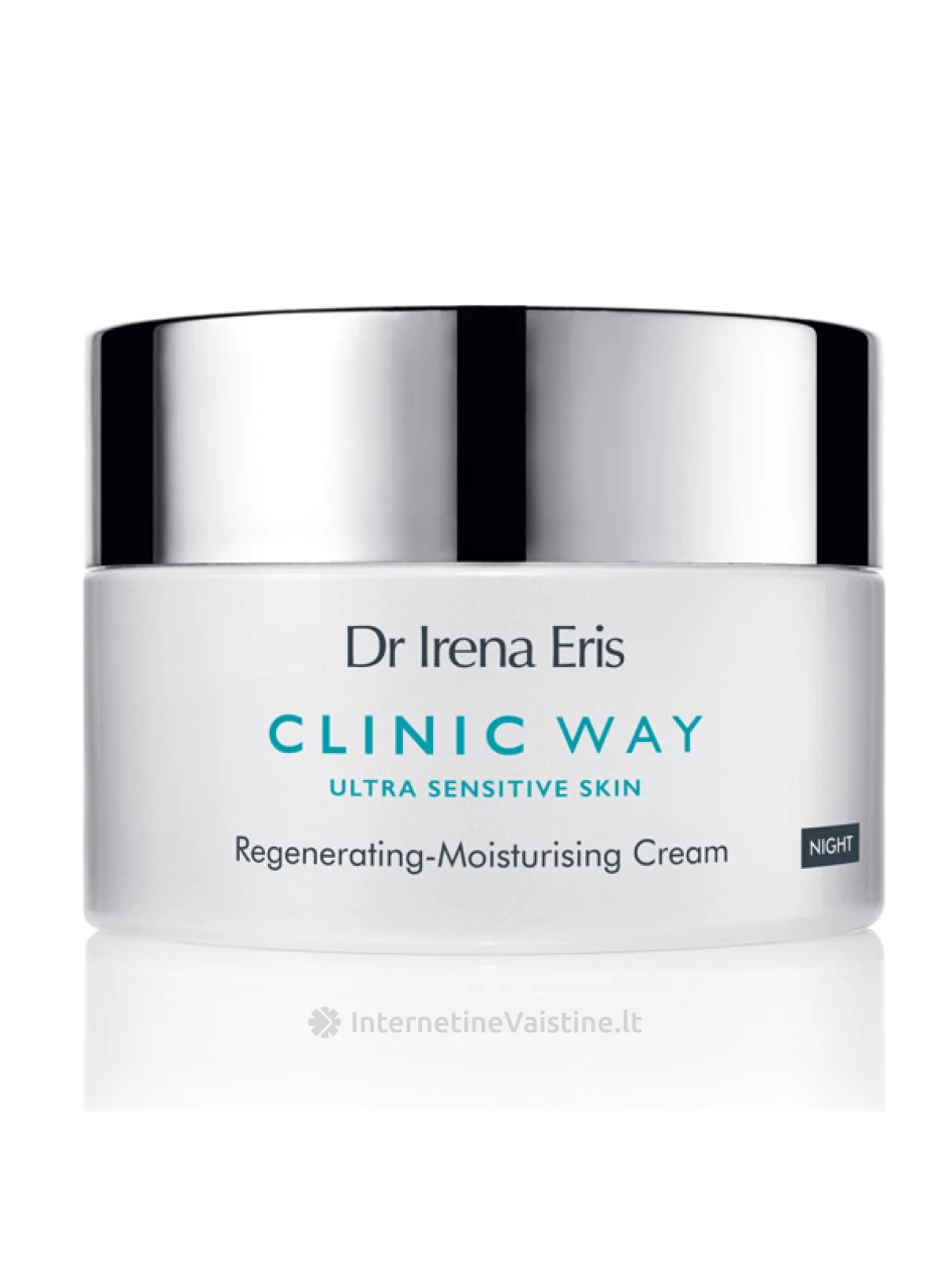 CLINIC WAY nakt. kremas drėkin. atkuriam., 50 ml, Vnt | internetinevaistine.lt