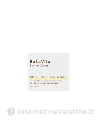 THANK YOU FARMER BakuVita Barrier Cream atkuriamasis odos kremas, 50 ml | internetinevaistine.lt