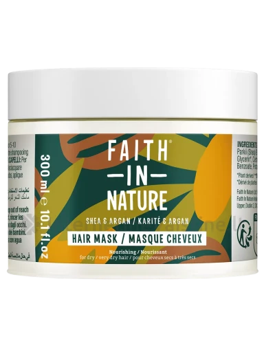 FAITH IN NATURE Dragon Fruit egzotiško kvapo plaukų kaukė, 300 ml, Vnt | internetinevaistine.lt