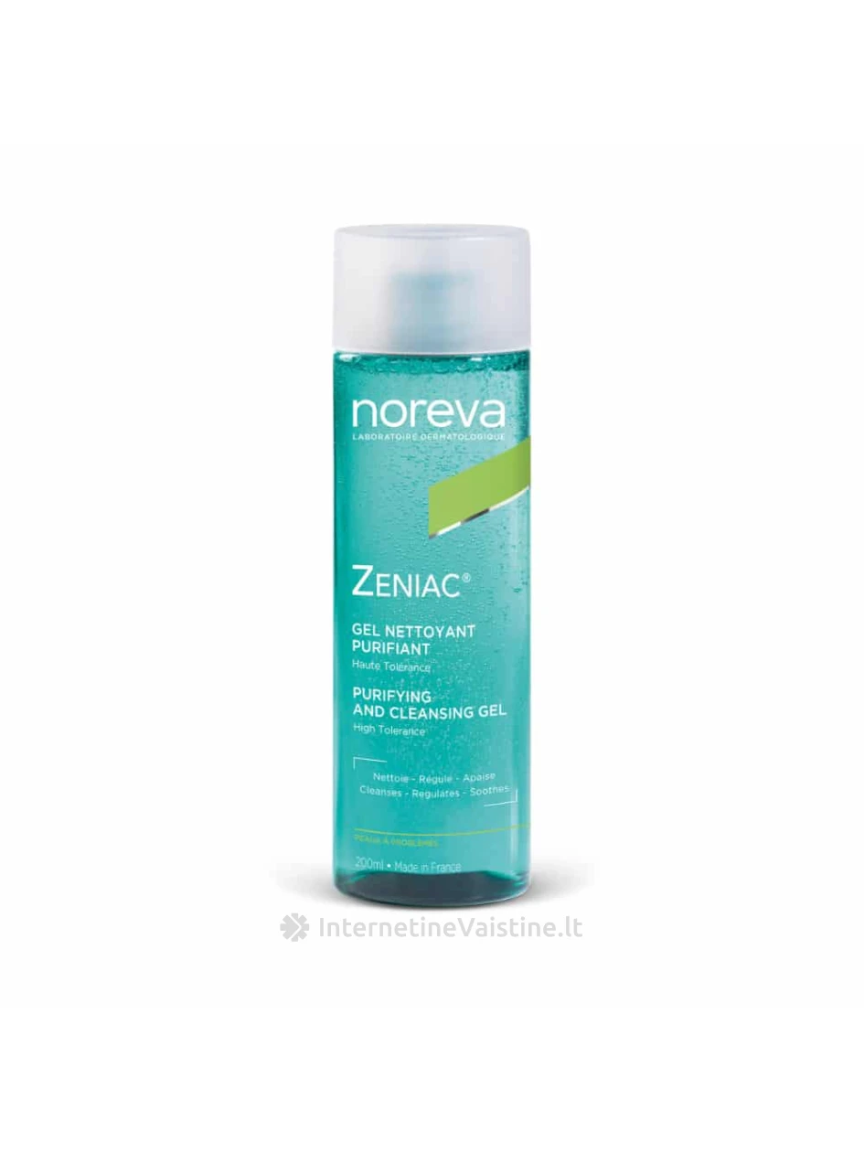 NOREVA ZENIAC prausiamasis gelis, 200 ml, Vnt | internetinevaistine.lt