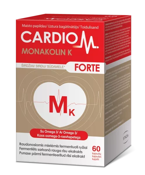 CARDIO M Monakolin K Forte kaps. N60