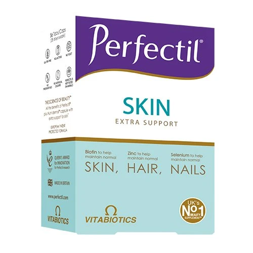 VITABIOTICS Odai, plaukams, nagams PERFECTIL PLUS SKIN, 56 tab./ kap.