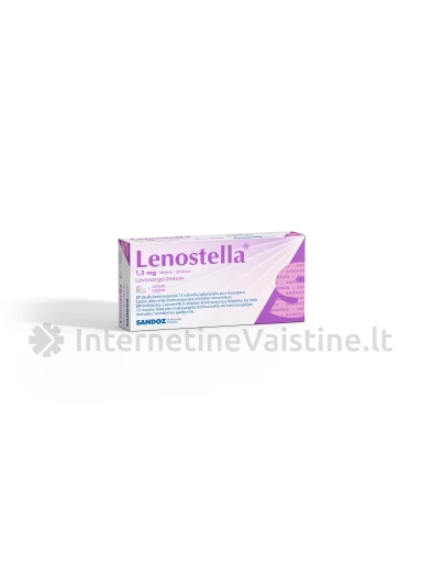 LENOSTELLA 1,5 mg tabletės N1, 5 mg tabletės N1 | internetinevaistine.lt