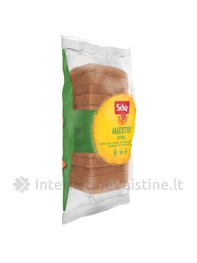 Schär MAESTRO VITAL – raikyta duona be glitimo, 350g | internetinevaistine.lt