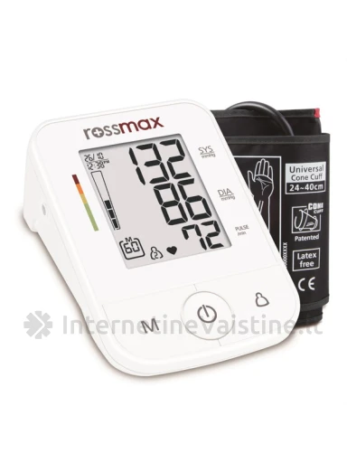 ROSSMAX Kraujo sp. matuoklis X3 (žąstinis + adapt.) | internetinevaistine.lt