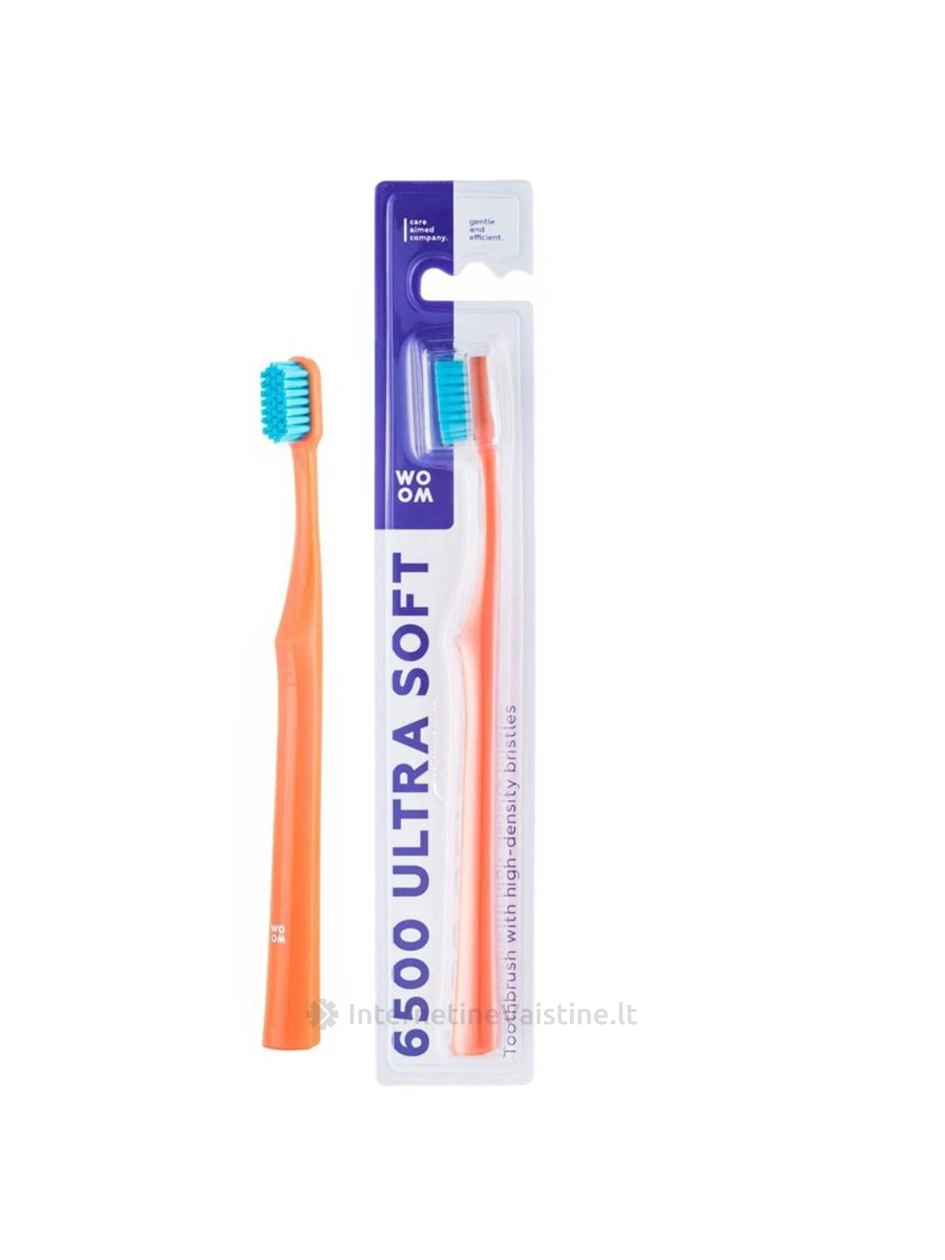 Dantų šep. WOOM Ultra Soft 6500 N1, Vnt | internetinevaistine.lt