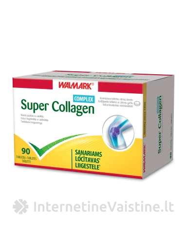 WALMARK SUPER COLLAGEN COMPLEX, 90 tablečių, 90 tablečių | internetinevaistine.lt