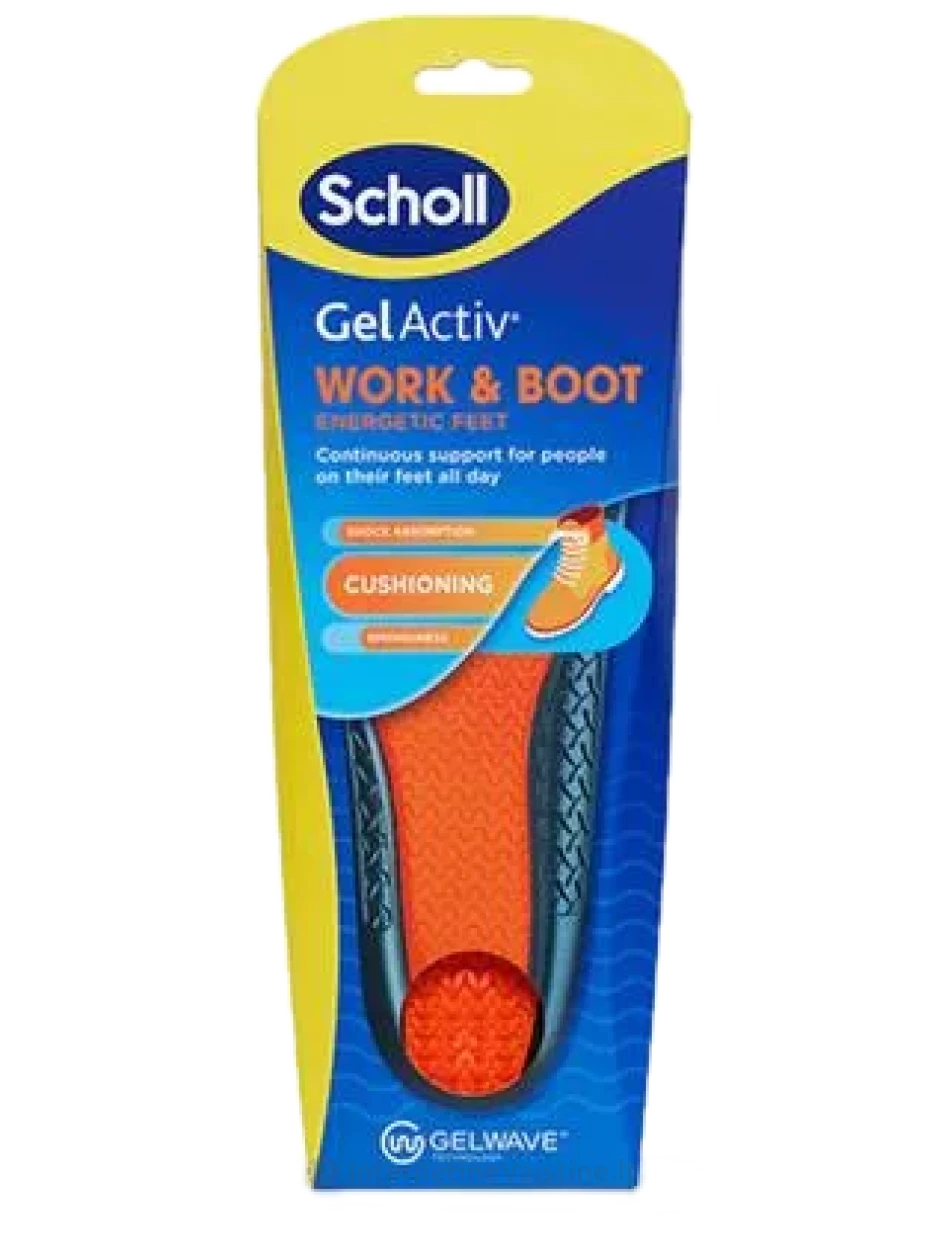 SCHOLL GelActiv Work&Boot (35,5-40,5 dydis) vidpadžiai, 1 pora | internetinevaistine.lt
