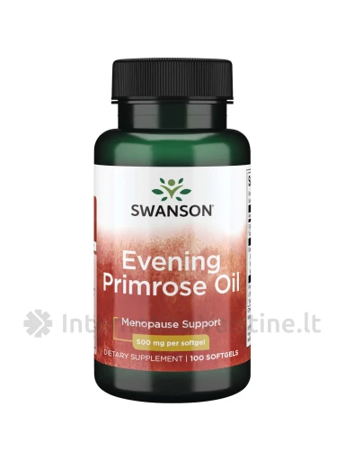 SWANSON, Nakvišų aliejus, 100 minkštų kapsulių, N1 | internetinevaistine.lt