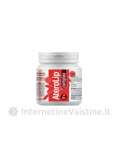 ATEROLIP Complex kaps. N90, N90 | internetinevaistine.lt