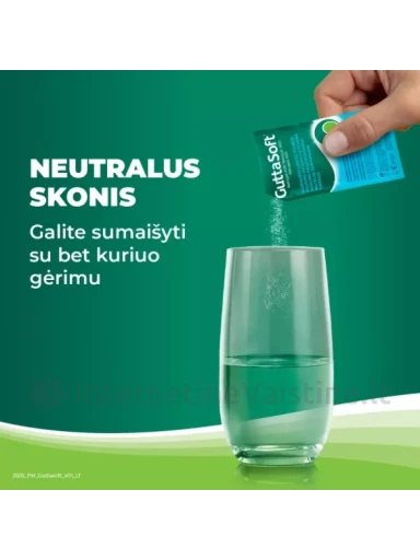 GUTTASOFT milt. geriam. tirp. N10, 10 vnt. | internetinevaistine.lt