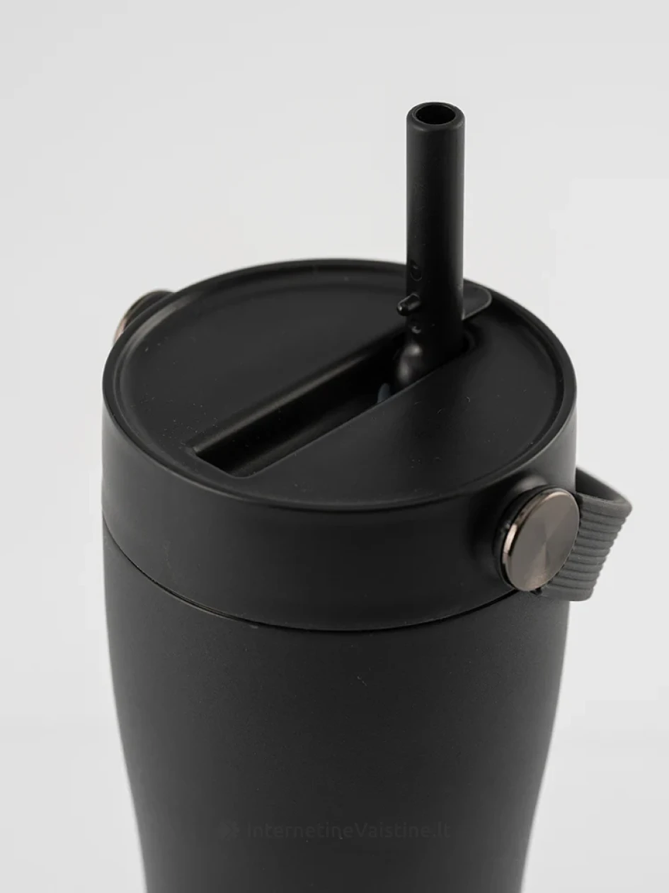 EQUA Termo puodelis BLACK 600 ml | internetinevaistine.lt