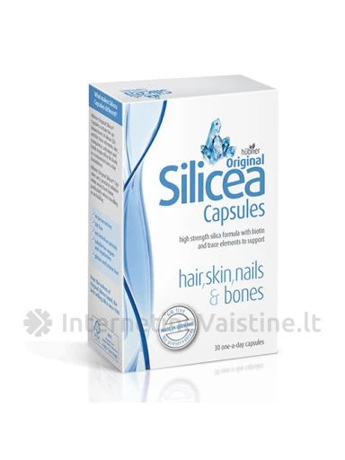 SILICEA Hubner Original, 30 kapsulių, 30 vnt. | internetinevaistine.lt