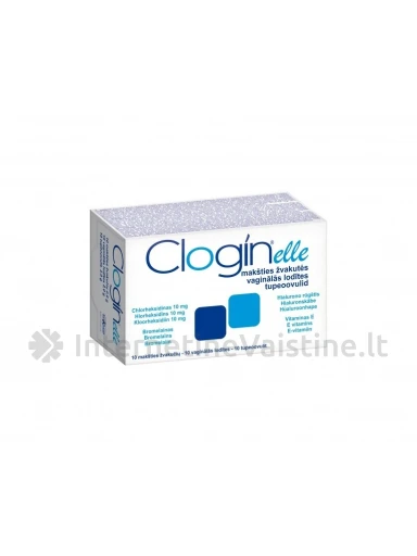 CLOGIN ELLE MAKŠT. OVUL. N10, 10 vnt. | internetinevaistine.lt
