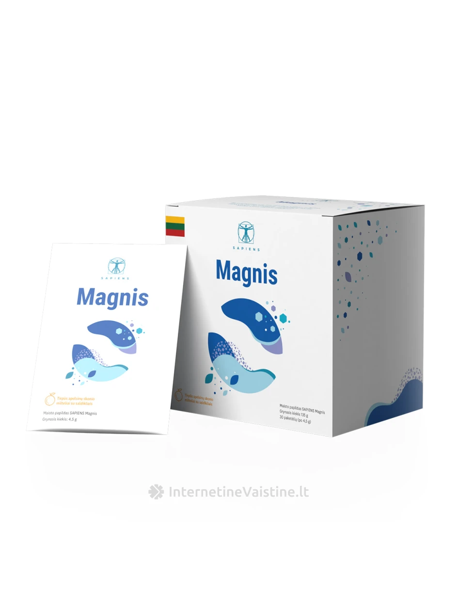 SAPIENS Magnis milt. N30, 30 vnt. | internetinevaistine.lt
