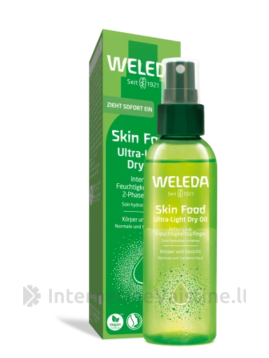 WELEDA Skin Food kūno aliejus purškiamas, 100 ml | internetinevaistine.lt