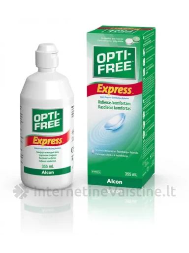 SKYSTIS LINZĖMS OPTI FREE EXPRESS 355ML | internetinevaistine.lt