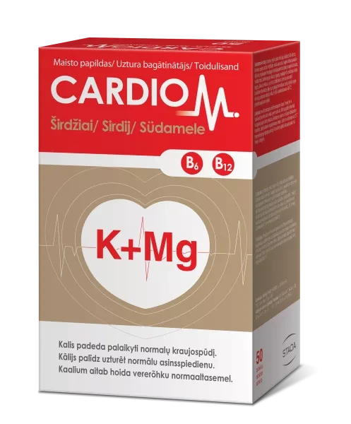 CARDIO M K+MG tab. N50