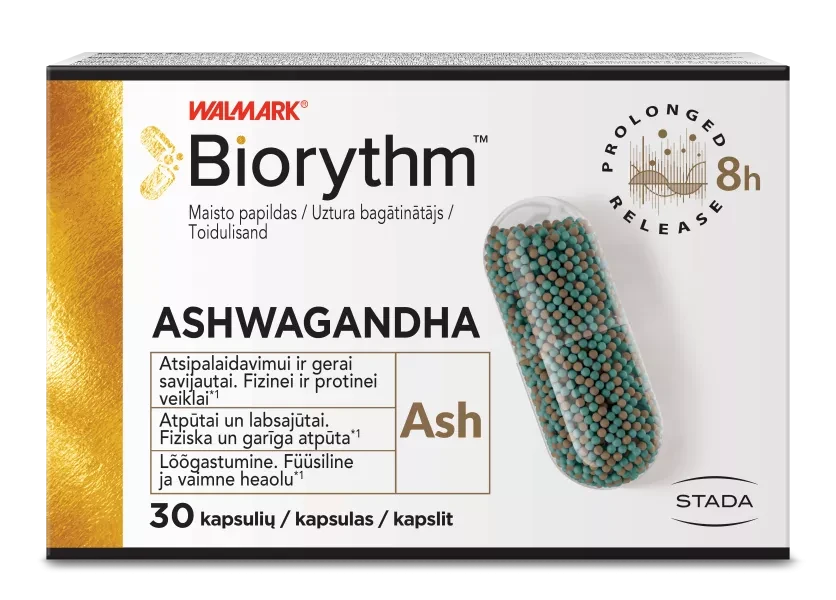BIORYTHM Ashwagandha kaps. N30