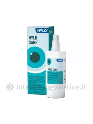 HYLO-CARE akių lašai, 10 ml | internetinevaistine.lt