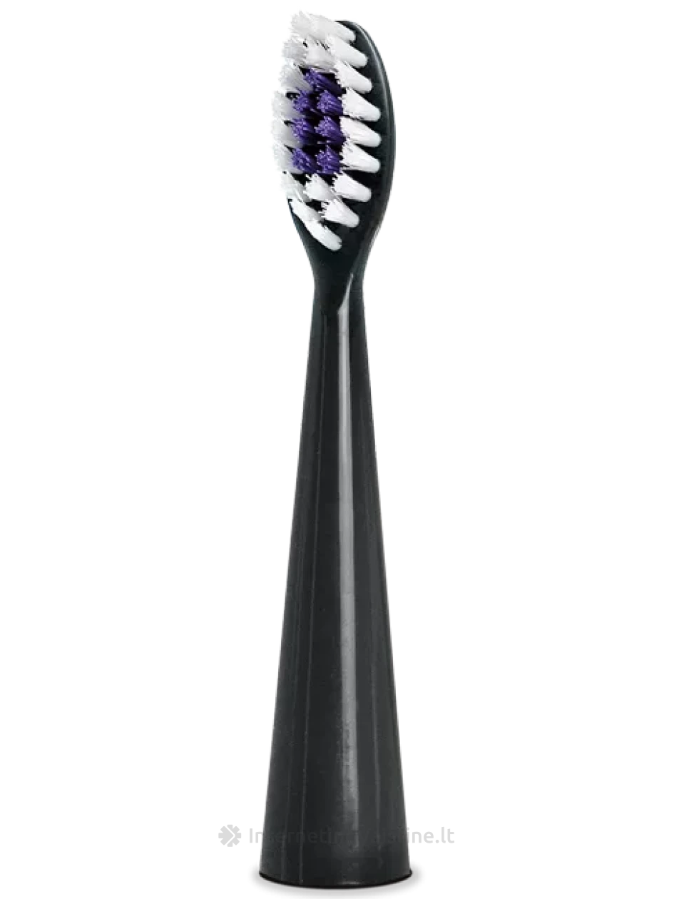 B. WELL dantų šepetėlio galvutės PRO-850, juoda spalva, N2 | internetinevaistine.lt