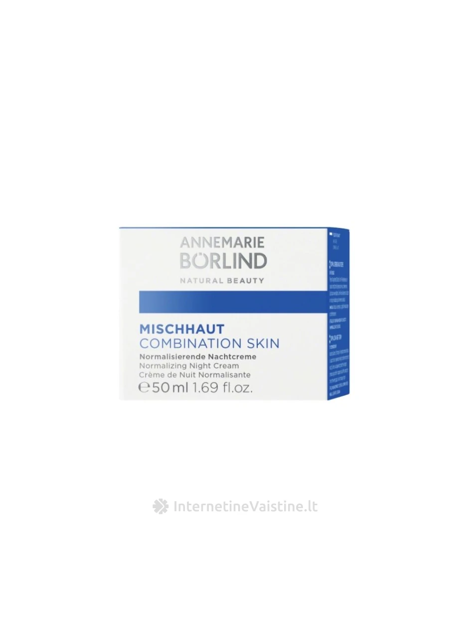 ANNEMARIE BORLIND Combination Skin kremas nakt., 50 ml, Vnt | internetinevaistine.lt