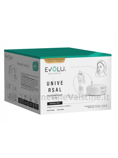 EVOLU Universal Inhaliatorius kompresorinis, Vnt | internetinevaistine.lt