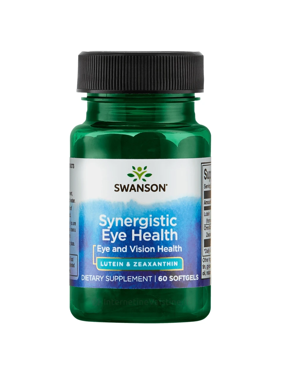 SWANSON, Liuteinas 20MG & Zeaksantinas 2MG, 60 minkštų kapsulių, N1 | internetinevaistine.lt