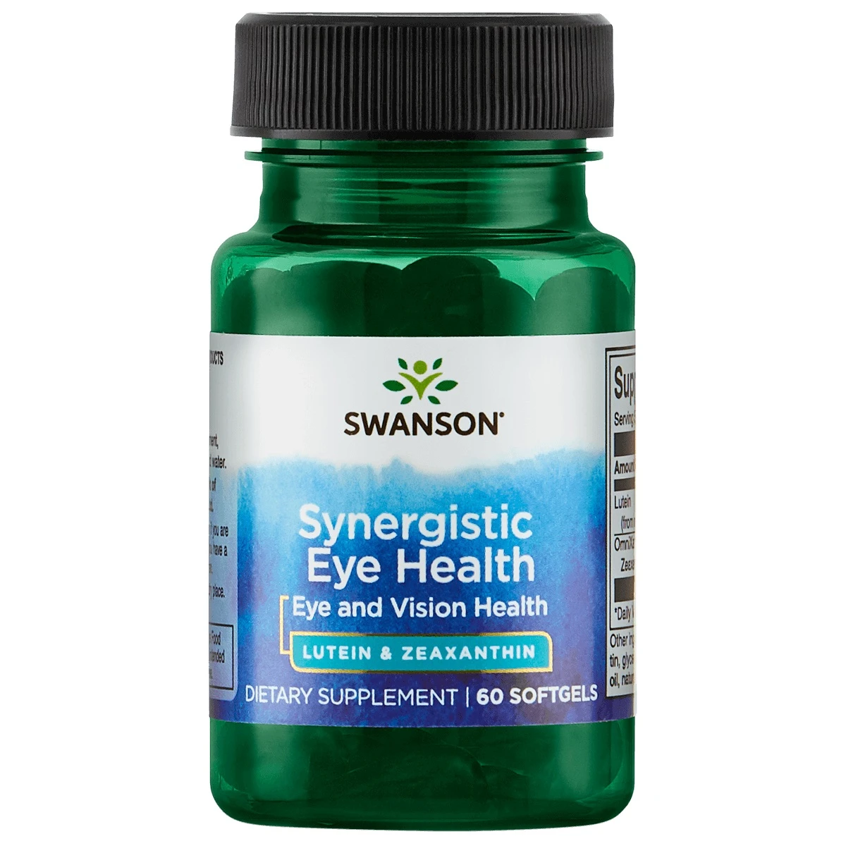 SWANSON, Liuteinas 20MG & Zeaksantinas 2MG minkštų kaps., N60