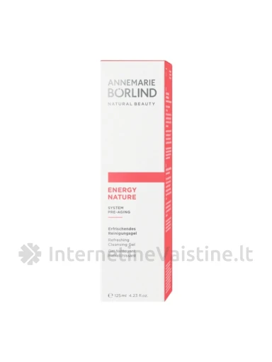 ANNEMARIE BORLIND EnergyNature valomasis gelis, 125 ml, Vnt | internetinevaistine.lt