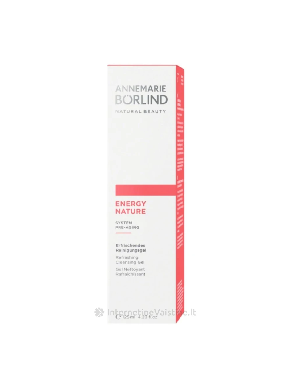 ANNEMARIE BORLIND EnergyNature valomasis gelis, 125 ml, Vnt | internetinevaistine.lt