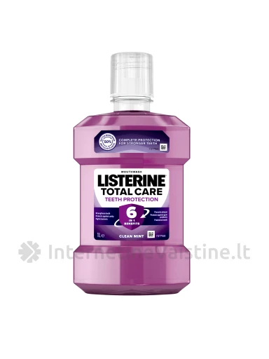 LISTERINE Total Care burnos skalavimo skystis, 1000 ml, 1000ml | internetinevaistine.lt