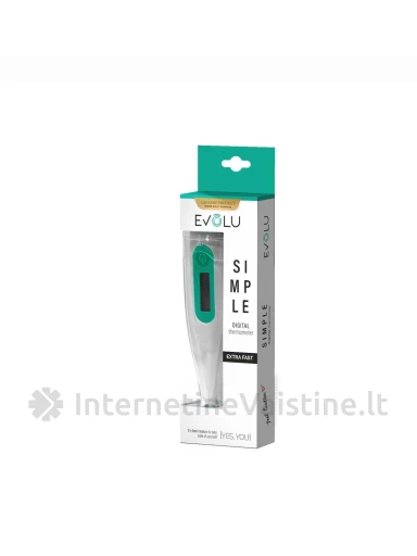 EVOLU Simple Digital MT-4132 termometras kietu antgaliu, Vnt | internetinevaistine.lt